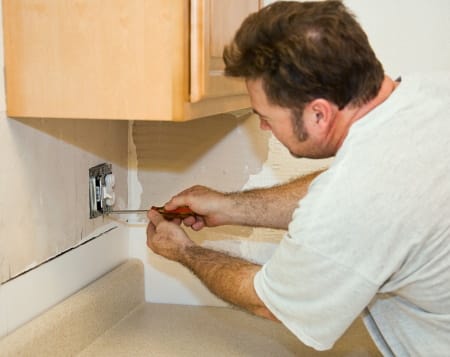 kitchen remodel electrician